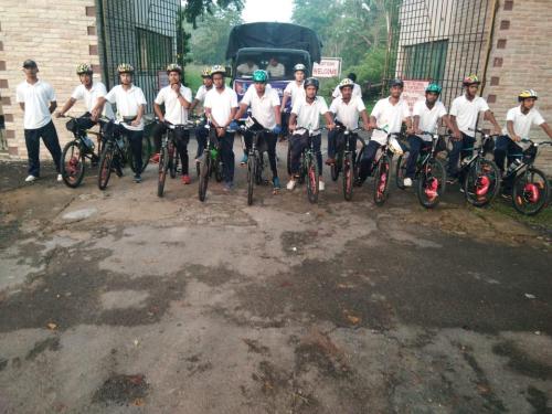 SSG part of PAN India NCC cycle rally12
